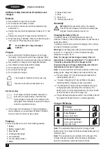 Preview for 8 page of Stanley FATMAX SFMCS650 Original Instructions Manual