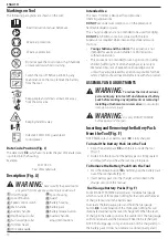 Preview for 12 page of Stanley Fatmax SFMCST933 Original Instructions Manual