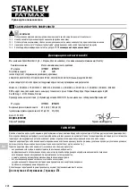 Предварительный просмотр 224 страницы Stanley FATMAX SXFPW20E Original Instructions Manual