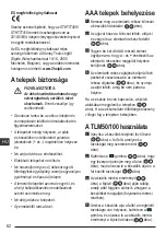 Preview for 62 page of Stanley FATMAX TLM 100 Manual