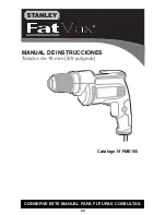 Preview for 20 page of Stanley FME105 FatMax Instruction Manual