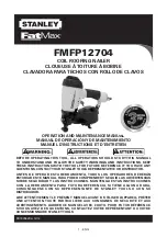 Stanley FMFP12704 Operation And Maintenance Manual preview