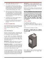 Preview for 7 page of Stanley FUSION PELLET STOVE Operating & Installation Manual