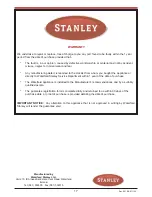 Preview for 18 page of Stanley FUSION PELLET STOVE Operating & Installation Manual