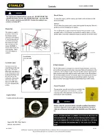 Предварительный просмотр 9 страницы Stanley G5000S Owner'S Manual