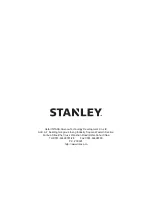 Предварительный просмотр 17 страницы Stanley GPV18 V SERIES User Manual