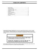 Preview for 3 page of Stanley GT09 Safety, Operation And Maintenance User'S Manual