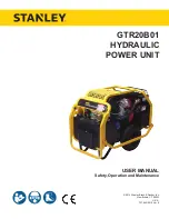 Предварительный просмотр 1 страницы Stanley GTR20B01 User Manual