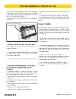 Preview for 15 page of Stanley GTR20B01 User Manual