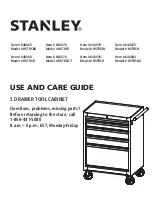 Stanley H5TRSBK Use And Care Manual предпросмотр