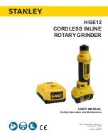 Stanley HGE12 User Manual предпросмотр