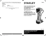 Preview for 1 page of Stanley HRC120S Instruction Manual