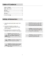 Preview for 2 page of Stanley HTC-275S Use And Care Manual