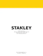 Preview for 12 page of Stanley HV18 Safety, Operation & Maintenance