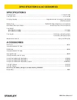 Предварительный просмотр 7 страницы Stanley IBC600 User Manual