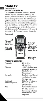 Preview for 6 page of Stanley IntelliMeasure 0-77-018 User Manual