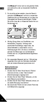 Preview for 8 page of Stanley IntelliMeasure 0-77-018 User Manual