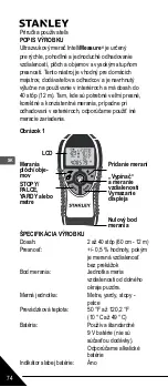 Preview for 74 page of Stanley IntelliMeasure 0-77-018 User Manual