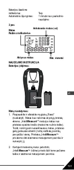 Preview for 101 page of Stanley IntelliMeasure 0-77-018 User Manual