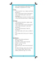 Предварительный просмотр 6 страницы Stanley IntelliMeasure 77-018 Instruction Manual