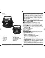 Preview for 2 page of Stanley J6BS Instruction Manual