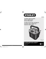 Stanley JS900CS Instruction Manual предпросмотр