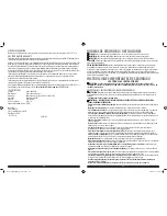 Preview for 6 page of Stanley JS900CS Instruction Manual