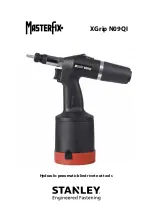 Stanley MasterFix XGrip N09QI Instruction Manual preview