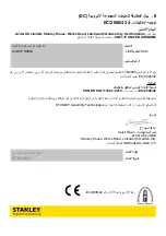 Preview for 211 page of Stanley MasterFix XGrip N09QI Instruction Manual