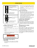 Предварительный просмотр 10 страницы Stanley MB156 User Manual