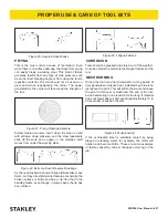 Preview for 21 page of Stanley MB256 User Manual