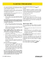 Preview for 24 page of Stanley MB256 User Manual