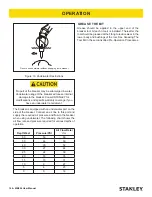 Preview for 14 page of Stanley MB556 User Manual