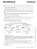 Предварительный просмотр 7 страницы Stanley MC521 Pro Installation And Operation Manual