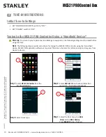 Предварительный просмотр 12 страницы Stanley MC521 Pro Installation And Operation Manual