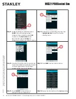 Предварительный просмотр 14 страницы Stanley MC521 Pro Installation And Operation Manual