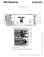 Предварительный просмотр 43 страницы Stanley MC521 Pro Installation And Operation Manual