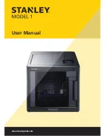 Stanley MODEL 1 User Manual preview