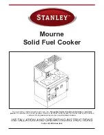 Stanley Mourne Installation And Operating Instructions Manual preview