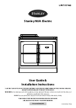 Stanley NUA Electric User'S Manual & Installation Instructions preview