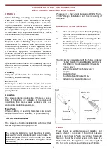 Preview for 7 page of Stanley Oisin Eco Installation And Operating Instructions Manual