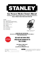 Preview for 1 page of Stanley P2350S Owner'S Manual