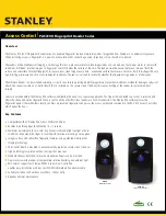 Stanley PAC iEVO Series Quick Start Manual preview