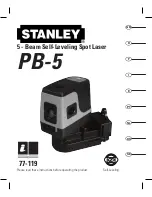 Stanley PB-3 Instructions Manual preview