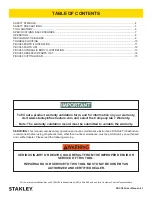 Preview for 3 page of Stanley PBCC65 User Manual