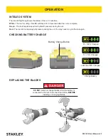 Preview for 9 page of Stanley PBCC65 User Manual