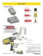 Preview for 8 page of Stanley PBCC85 User Manual