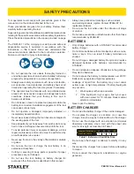 Предварительный просмотр 5 страницы Stanley PBD1201 User Manual