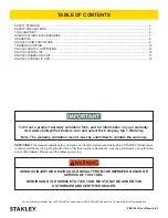 Preview for 3 page of Stanley PBD1202 User Manual