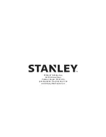 Preview for 20 page of Stanley PBD1202 User Manual